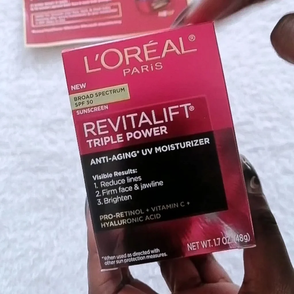 L’Oréal Revitalift Triple Power LZR Moisturizer with SPF 30 – Why it Fits in Your Daily Routine