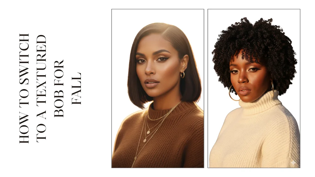 How to Switch to a Textured Bob For Fall