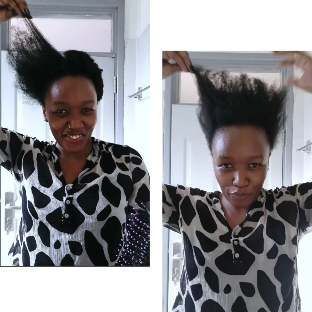 My 4C Hair Journey & the 4-in-1 Hot Air Brush That Changed Everything